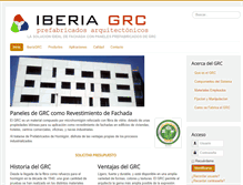 Tablet Screenshot of iberiagrc.com